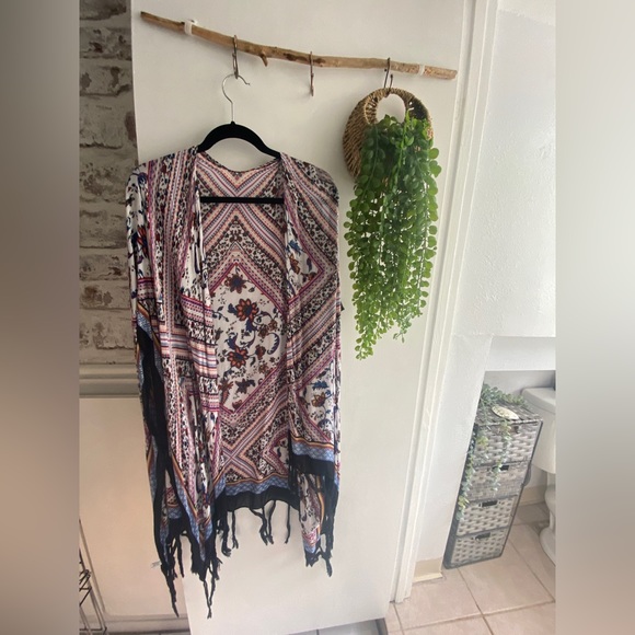 Three Bird Nest Tops - OS boho kimono